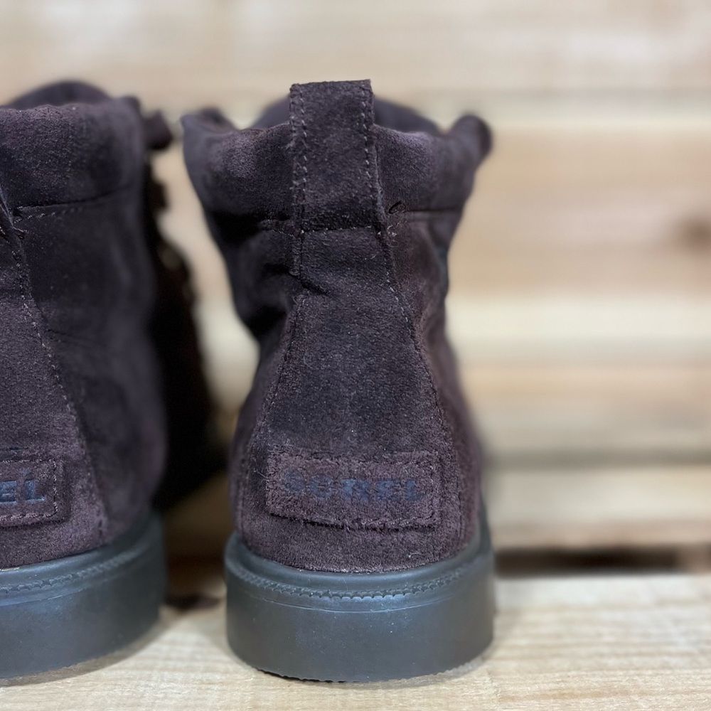 Sorel Madson MOC Toe Waterproof Boots, 5Y, Brown Leather - Picture 11 of 13